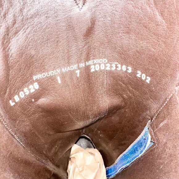 Blue Heeled Boots - Picture 9 of 15